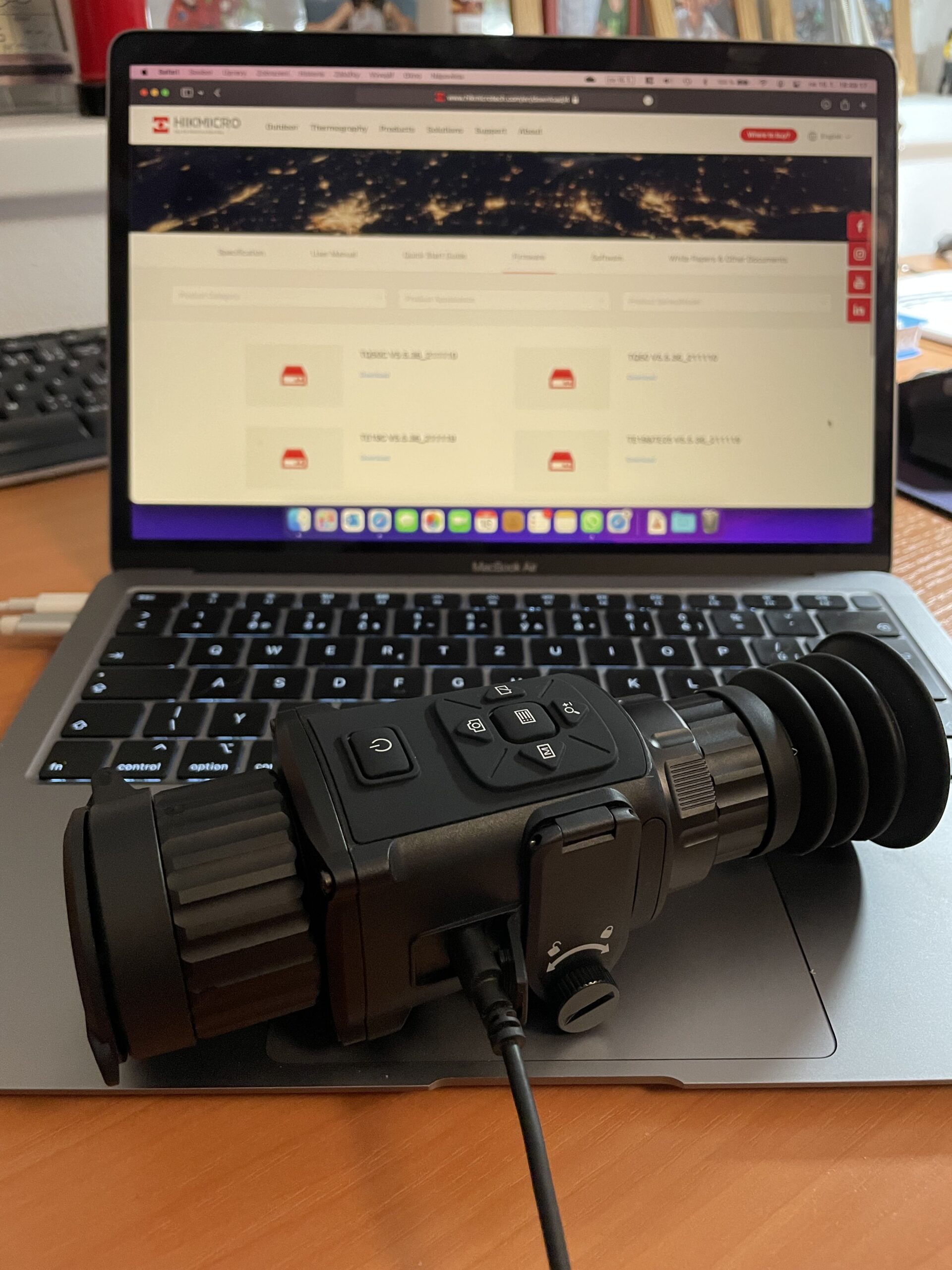 Upgrade Hikmicro Thunder TE19 a TE25