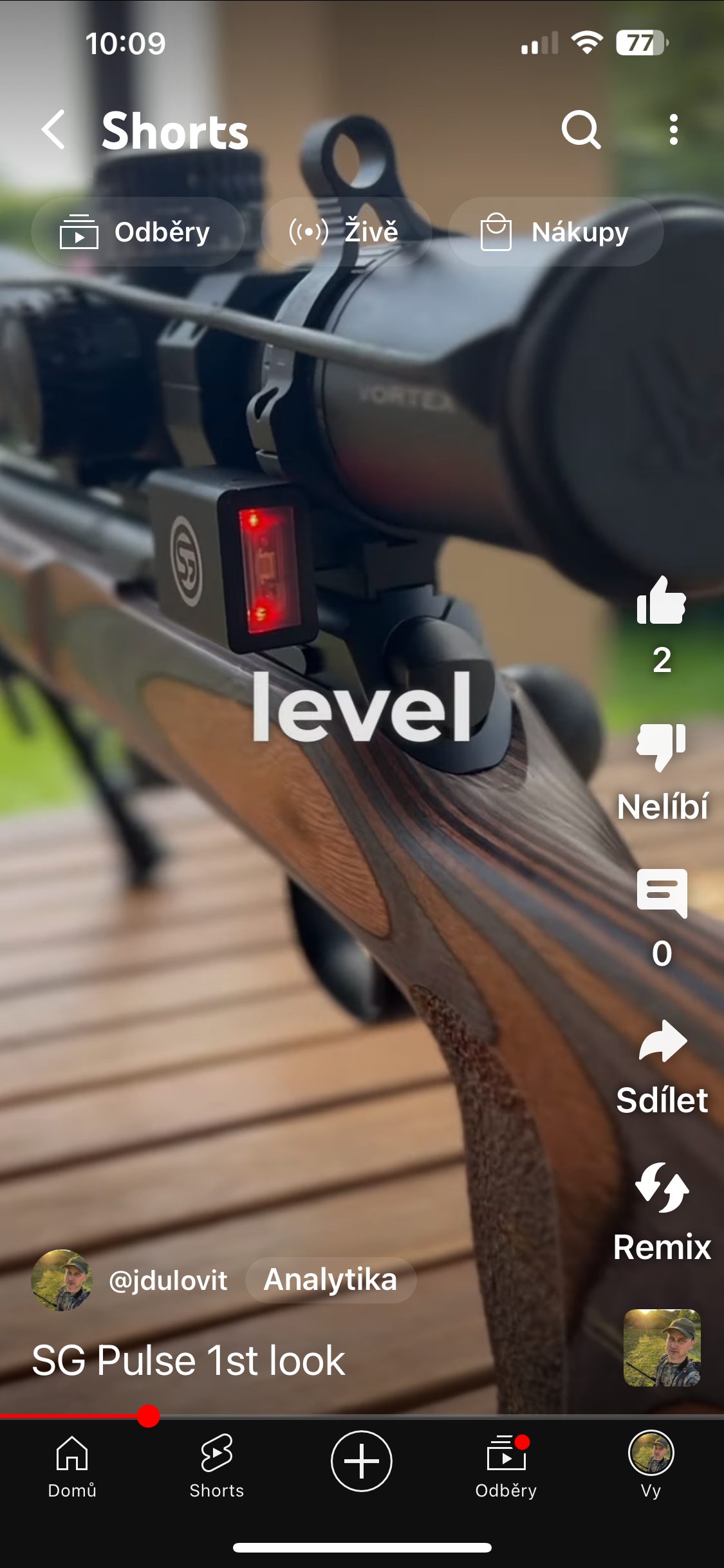SG Pulse elektronická vodováha