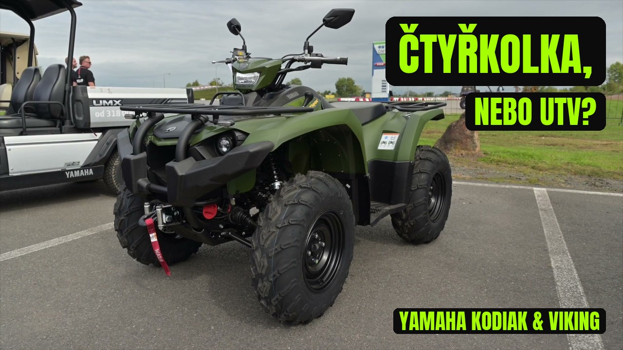 Yamaha Kodiak 450 – čtyřkolka, nebo UTV?